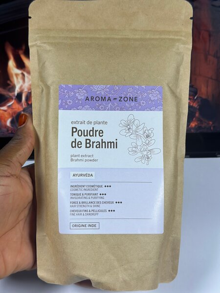 Poudre de Brahmi pour Cheveux