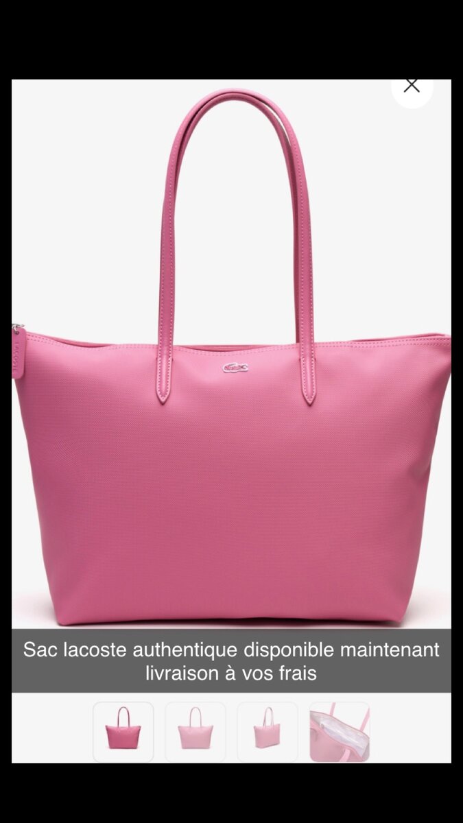 Sac lacoste authentique