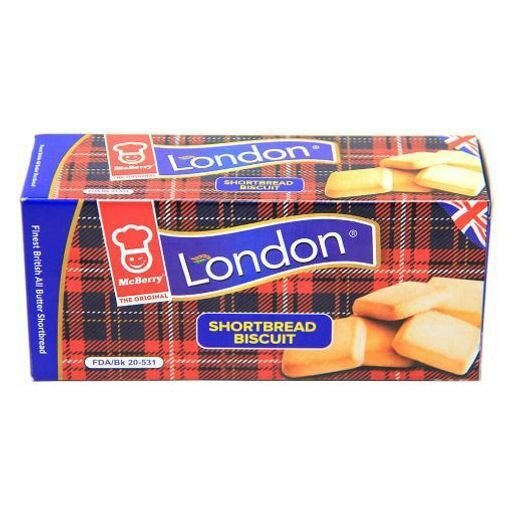 London Short Bread (3 packets/ half carton)