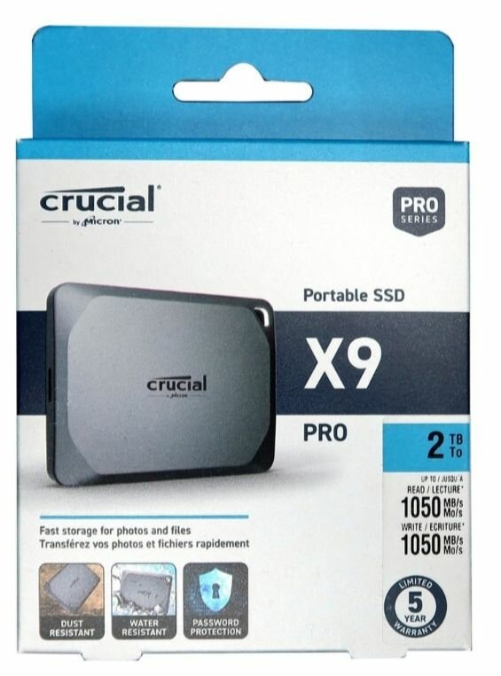 Crucial X9 Pro SSD Portable
