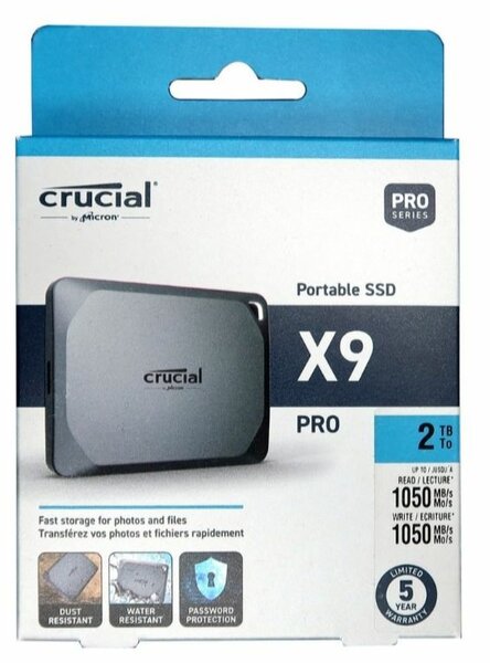 Crucial X9 Pro SSD Portable