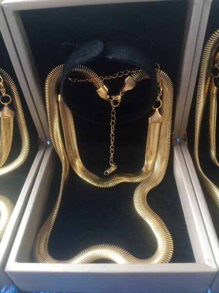 Collier et Bracelet plaqué or