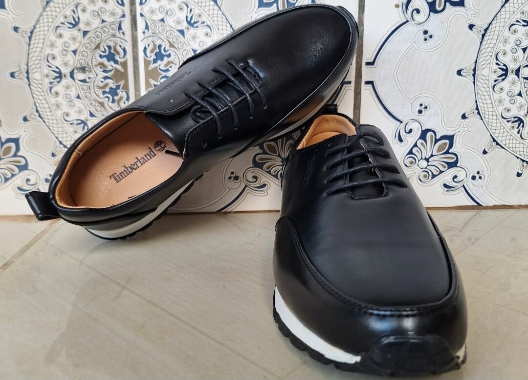 Mocassins en cuir noir