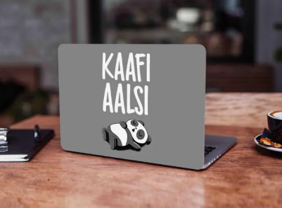 Kaafi AAlsi -Panda Laptop Skin Vinyl Stickers Decal,12 13 14 15 15.6 inches Notebook Laptop Skin Sticker for all Laptops