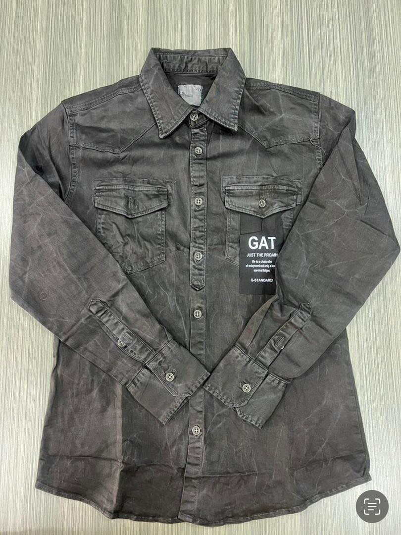 Chemises manches longues jeans