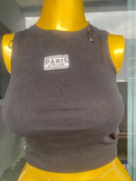 Débardeur Femme Noir Stylé