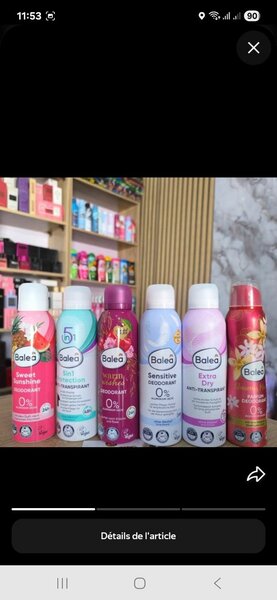 Balea Déodorant Varié