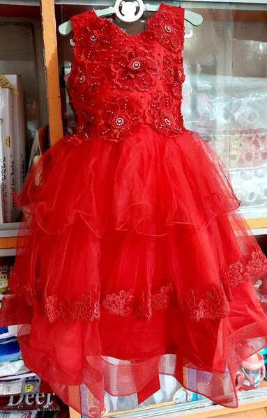 Robe Rouge Cérémonie Fille