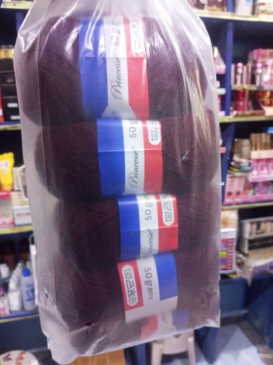 Fil Acrylique Rouge Princesse