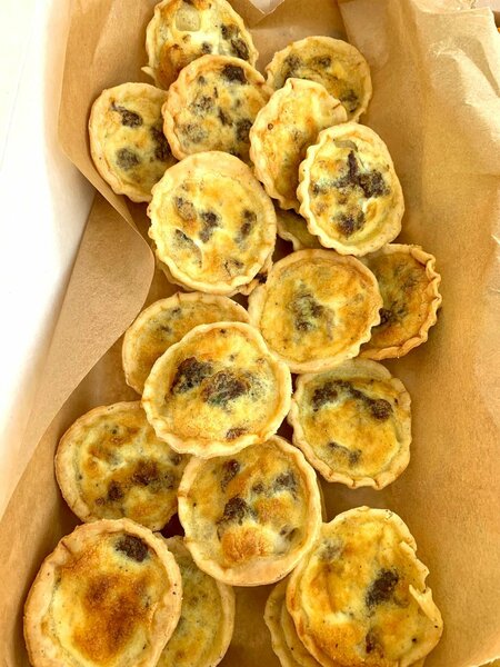 10 mini Quiches
