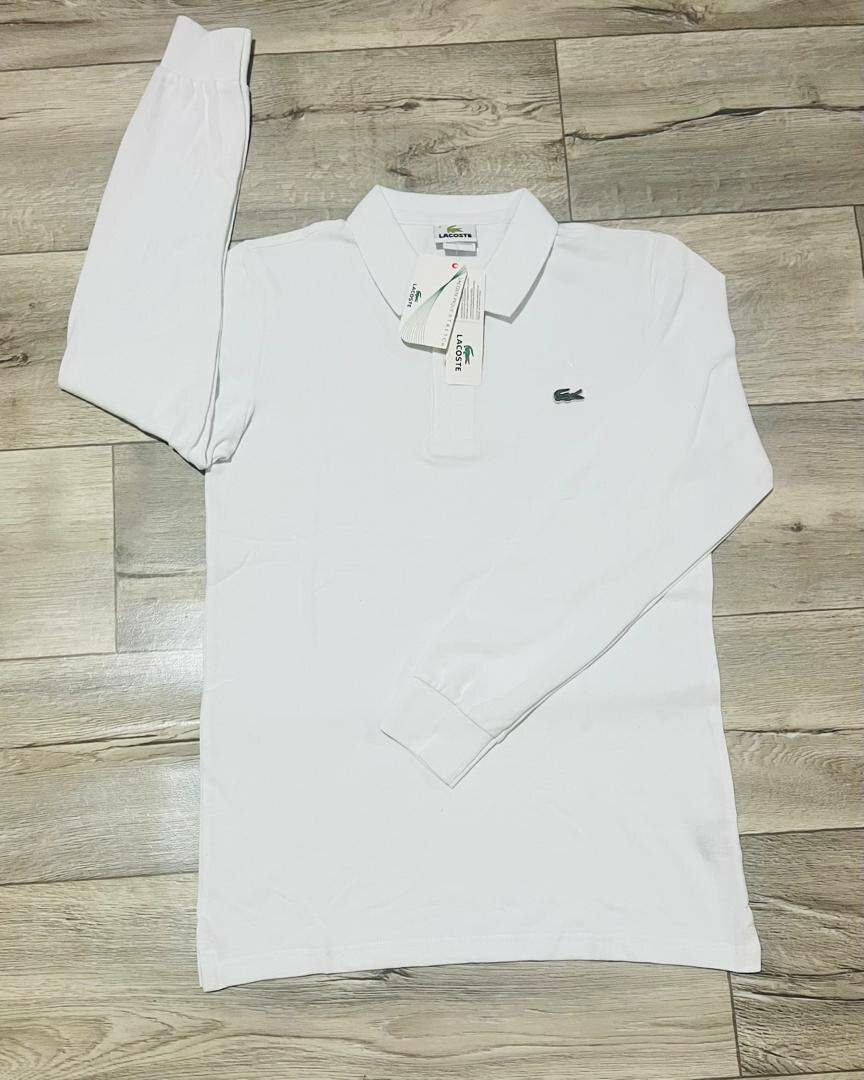 Polo classique manches longues