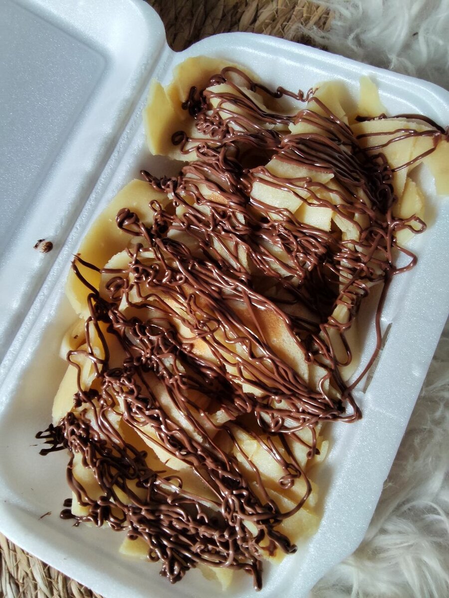 Délicieux crêpes au Chocolat