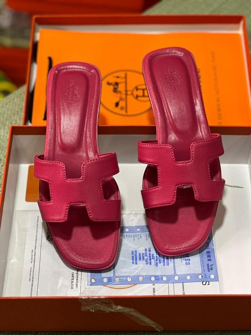 Hermes slippers