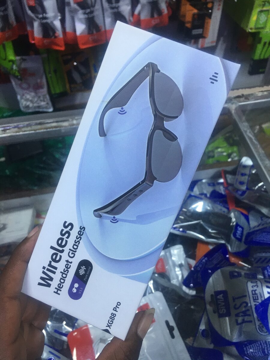 Wireless glasses headset