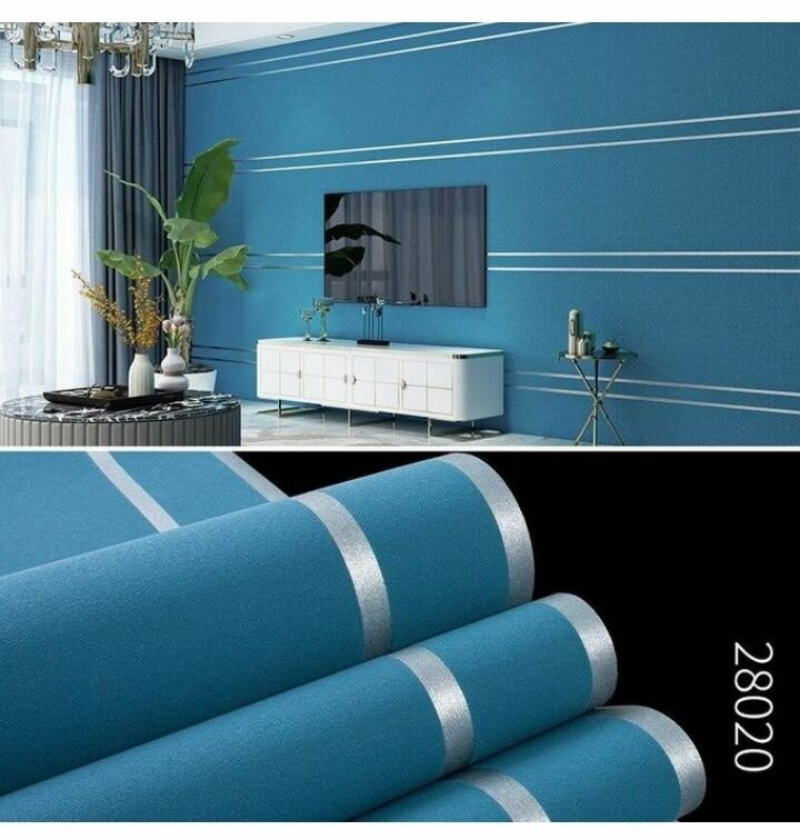 9.5M Roll Mordern Wallpaper De