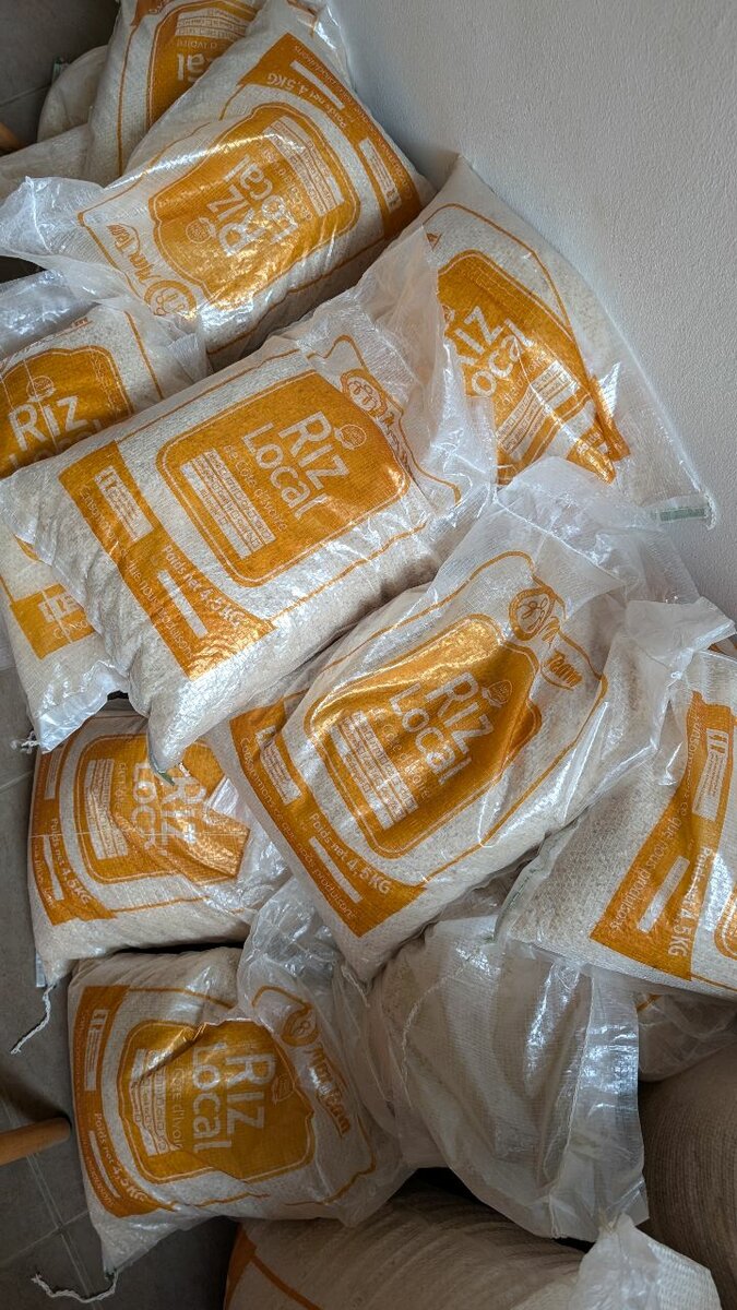 Riz local de qualité supérieure