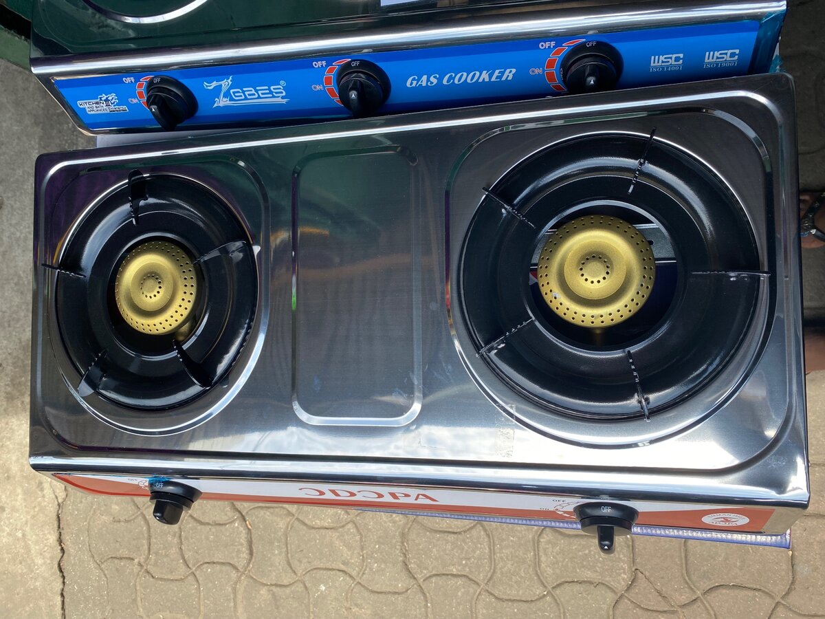 Double Burner Gas Cooker/Stove