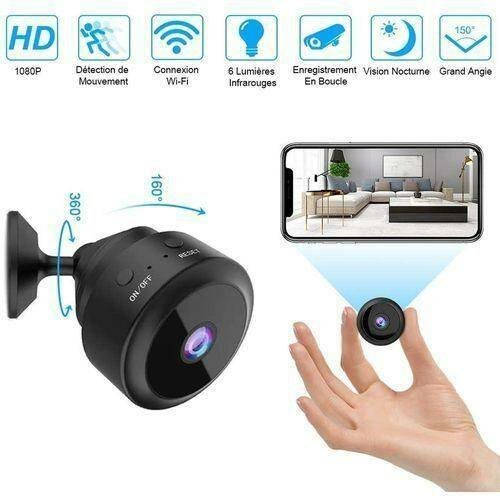 Mini Caméra Espion Cachée WiFi