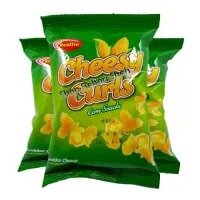 Cheez Curls Real Corn Cheddar Taste (12Pcs)