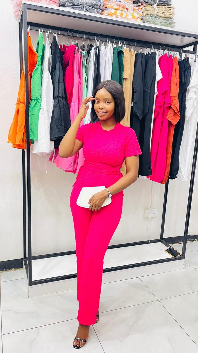 Two piece suit on promotion