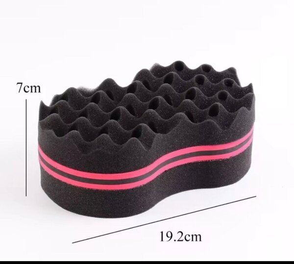 Éponge ondulée de lavage auto