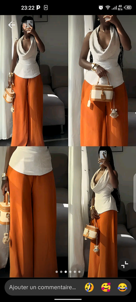 Ensemble élégante femme