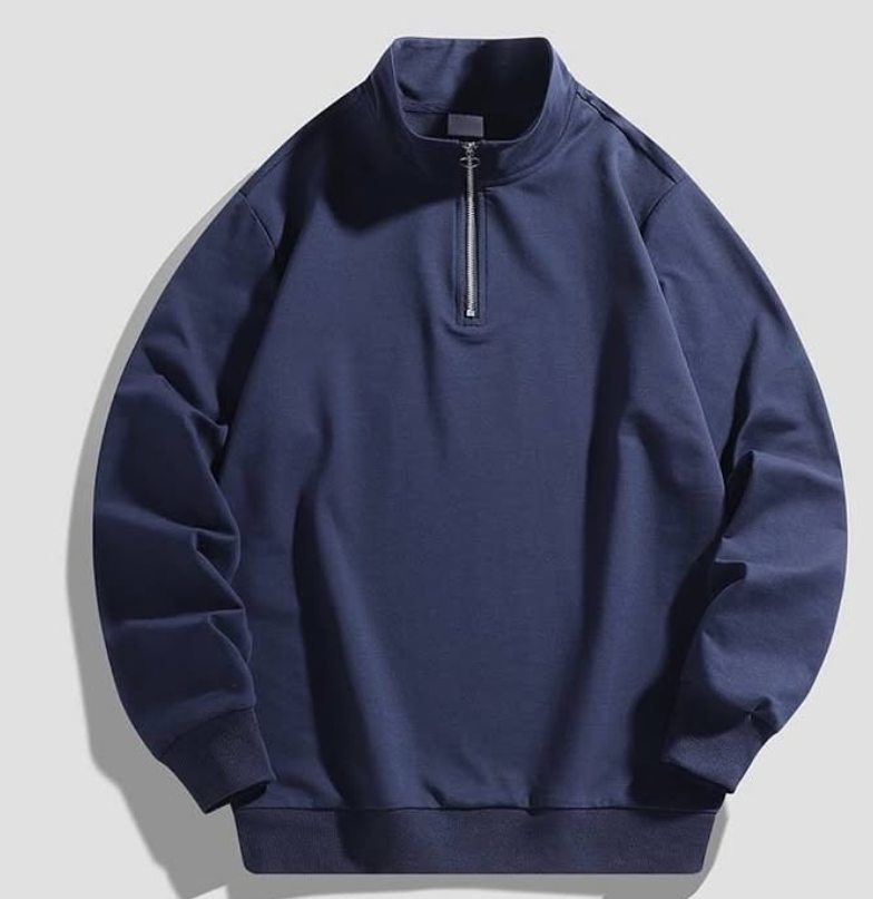 Кофта Half Zip синий