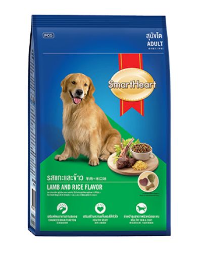 Корм для собак SmartHeart Lamb&Rice, 15 кг