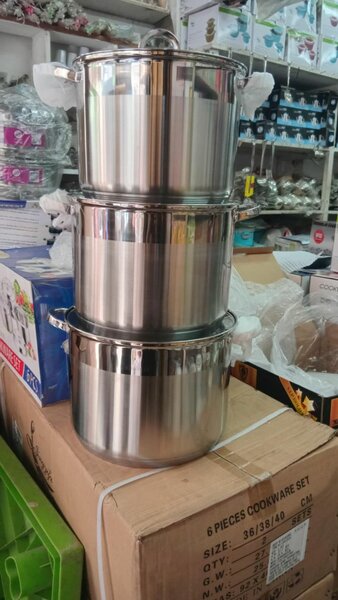 Batterie de Cuisine Acier Inox