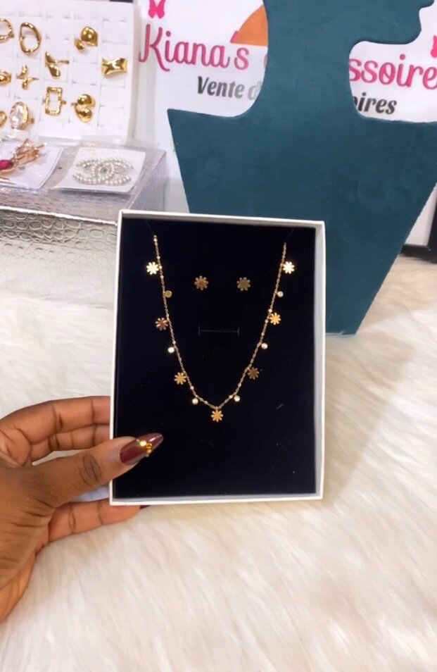 Parure Étoilée Acier Inoxydable