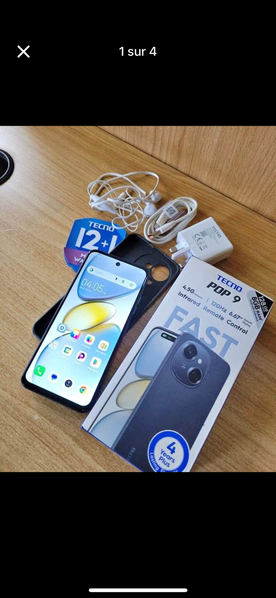 Tecno Pop 9 Smartphone 4G