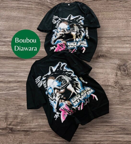 T-shirt graphique tendance