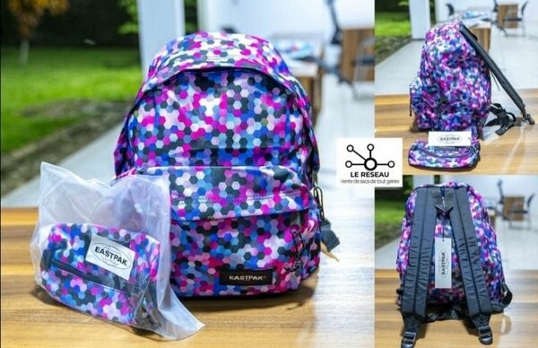 Sac à dos imprimé coloré