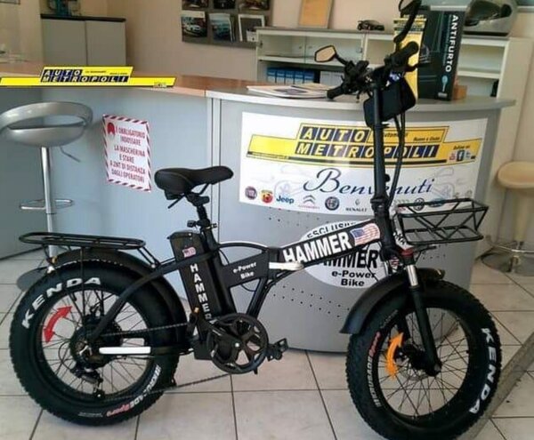 Vélo électrique pliant tout-terrain