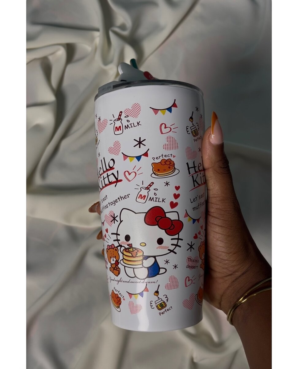 Tasse Cute avec Paille