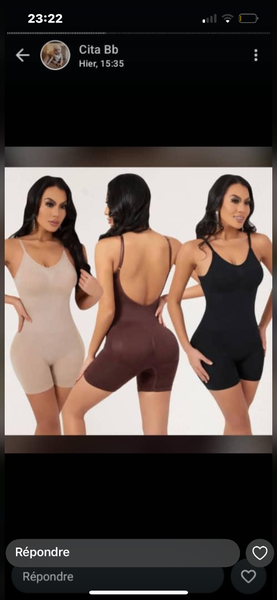 Combinaison gainante femme