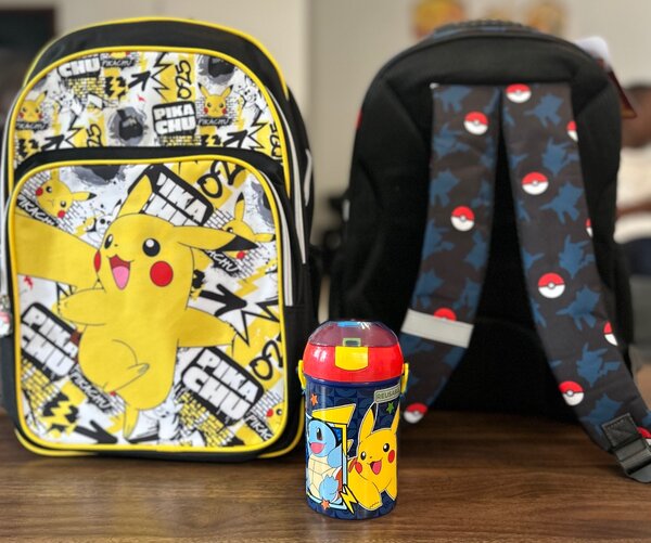 Ensemble Sac et gourde Pokémon