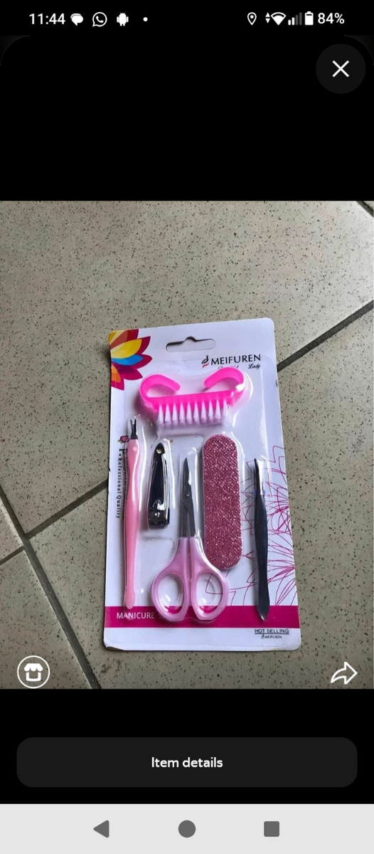 7-Piece Manicure Set Grooming Kit