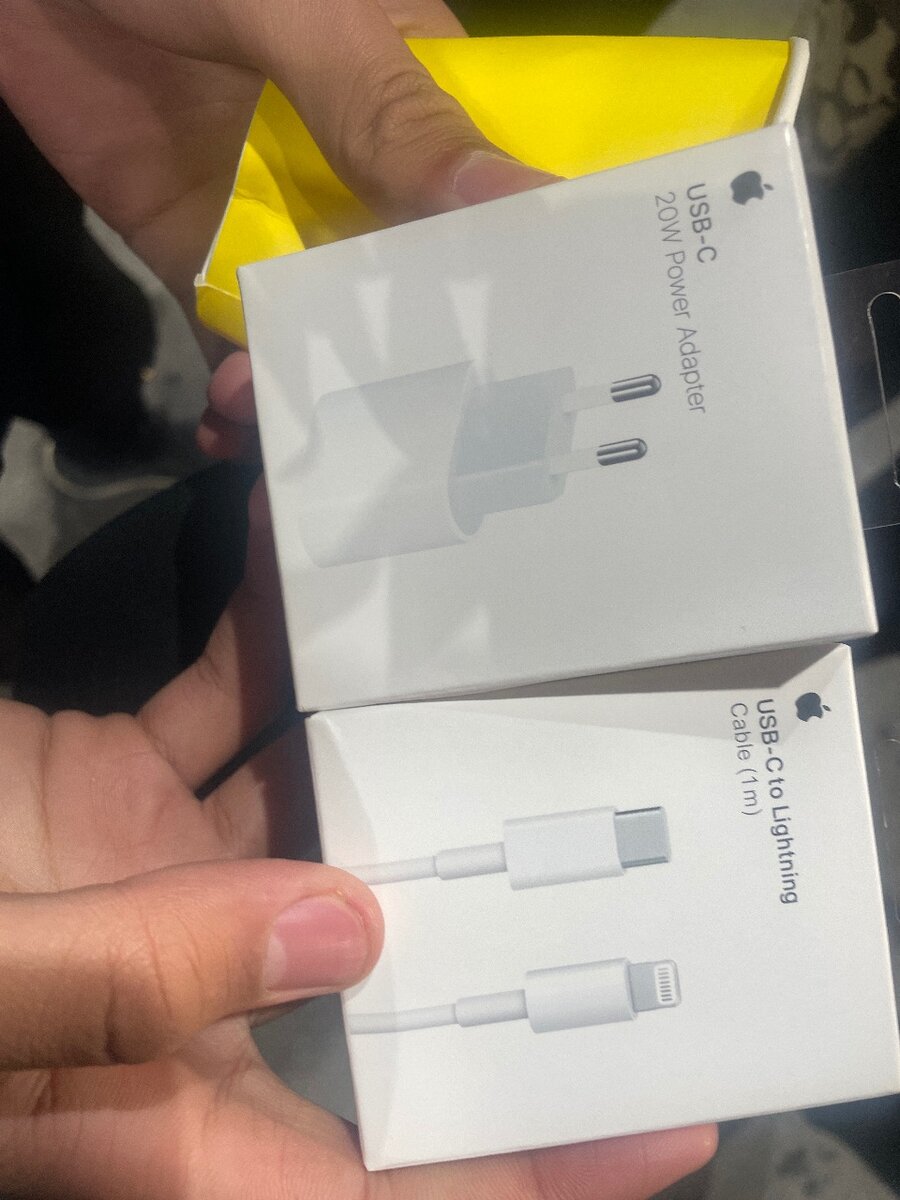 Зарядка айфон