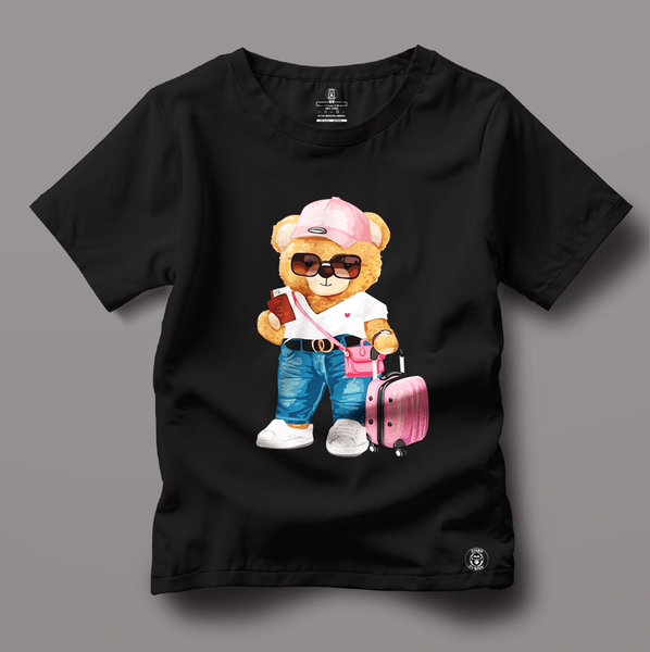 T-shirt Enfant Ours Voyageur