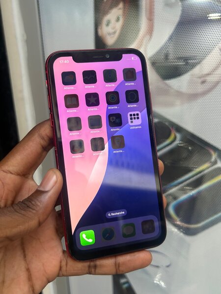 Smartphone Apple Rouge