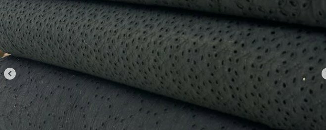 Натуральный 100% чёрный хлопок для шитья