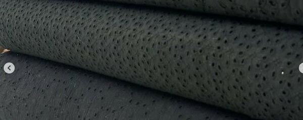 Натуральный 100% чёрный хлопок для шитья