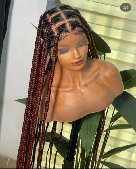 Braided Lace Front Wig