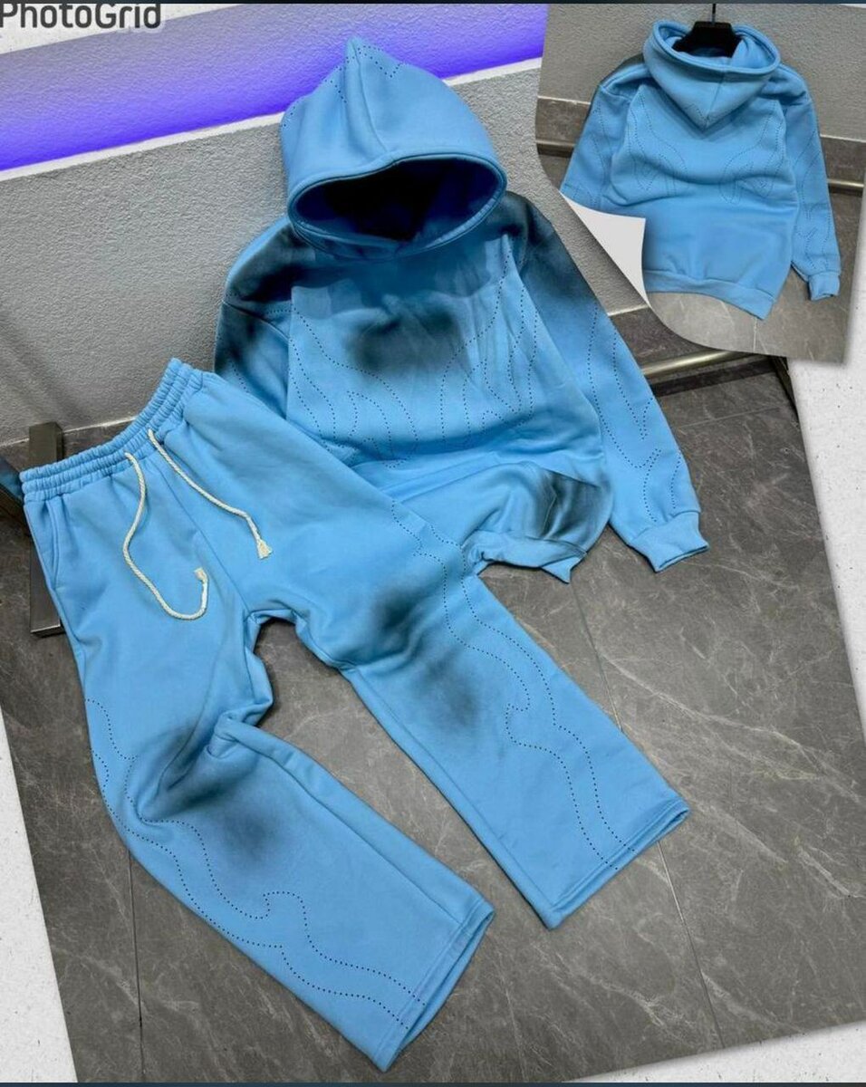 Ensemble de survêtement dégradé