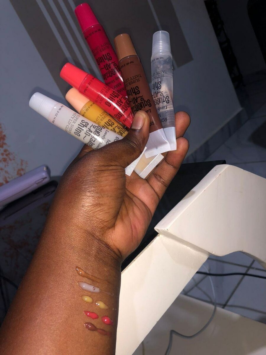 Gloss à lèvres longue tenue