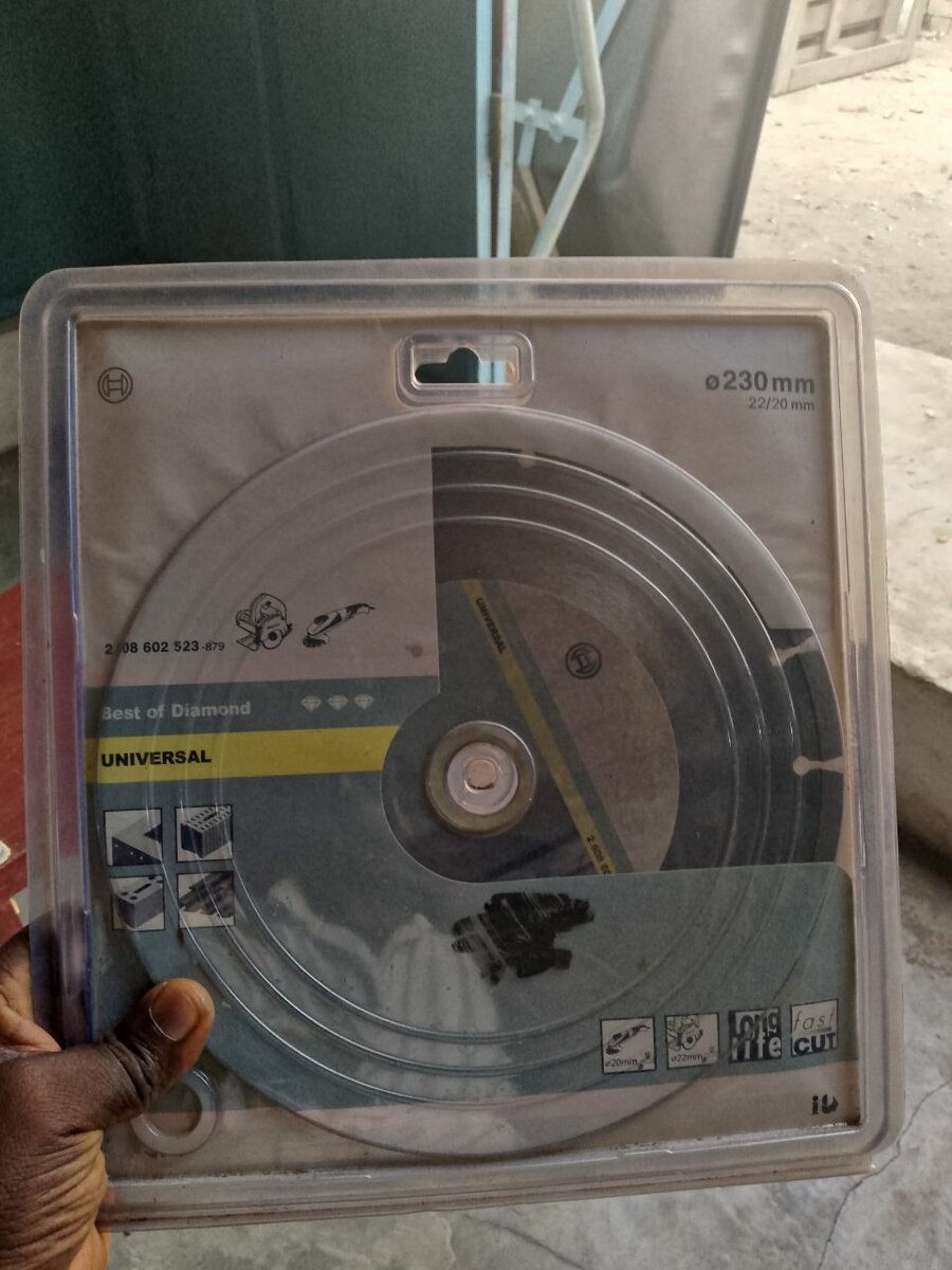 9" Concrete cutting disc