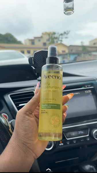 Aveeno body oil
