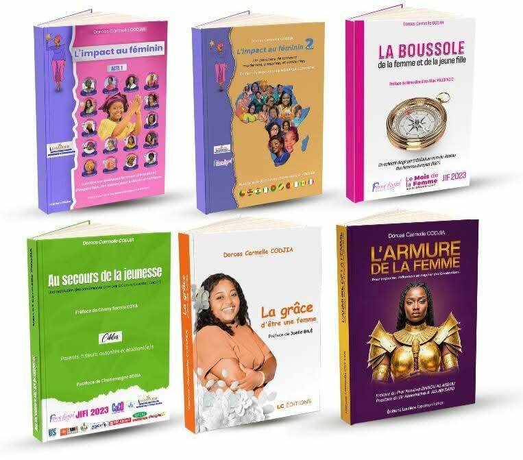Pack de 6 Livres Inspirants