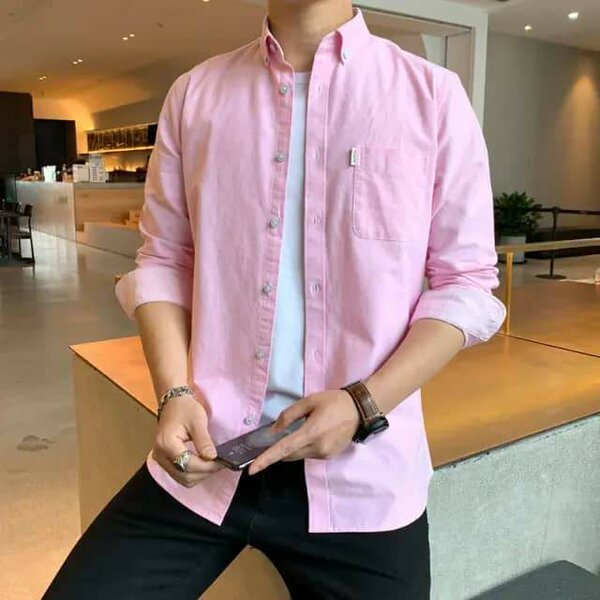 Chemise Homme Élégante Casual